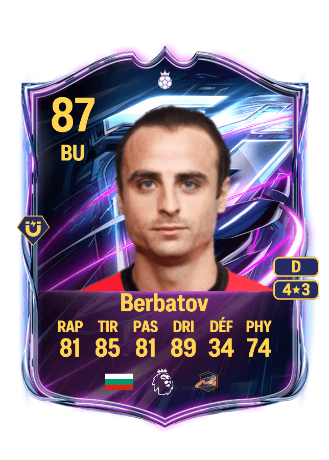 Dimitar Berbatov card
