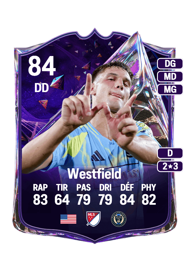 Frankie Westfield card