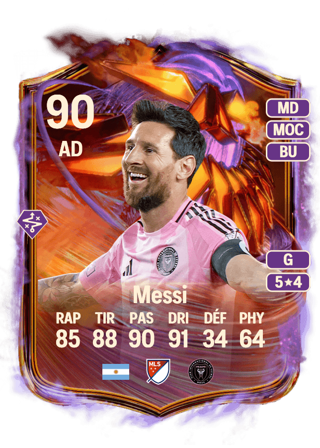 Lionel Messi card