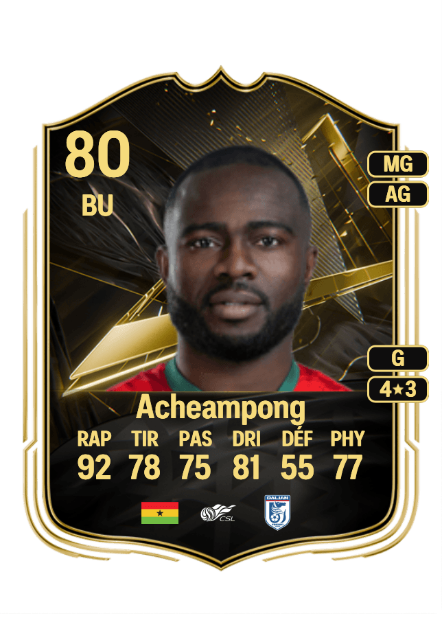 Frank Acheampong card
