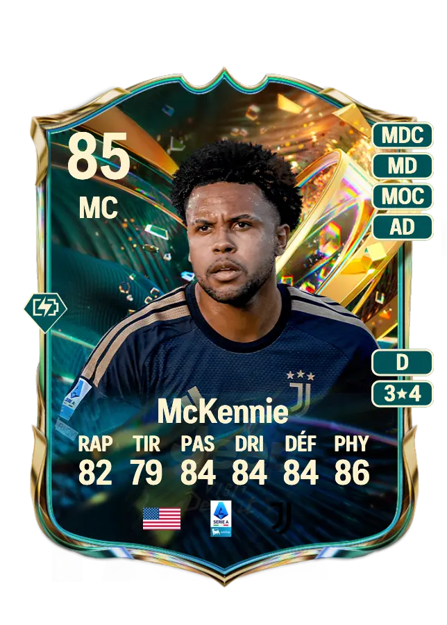 Weston McKennie card