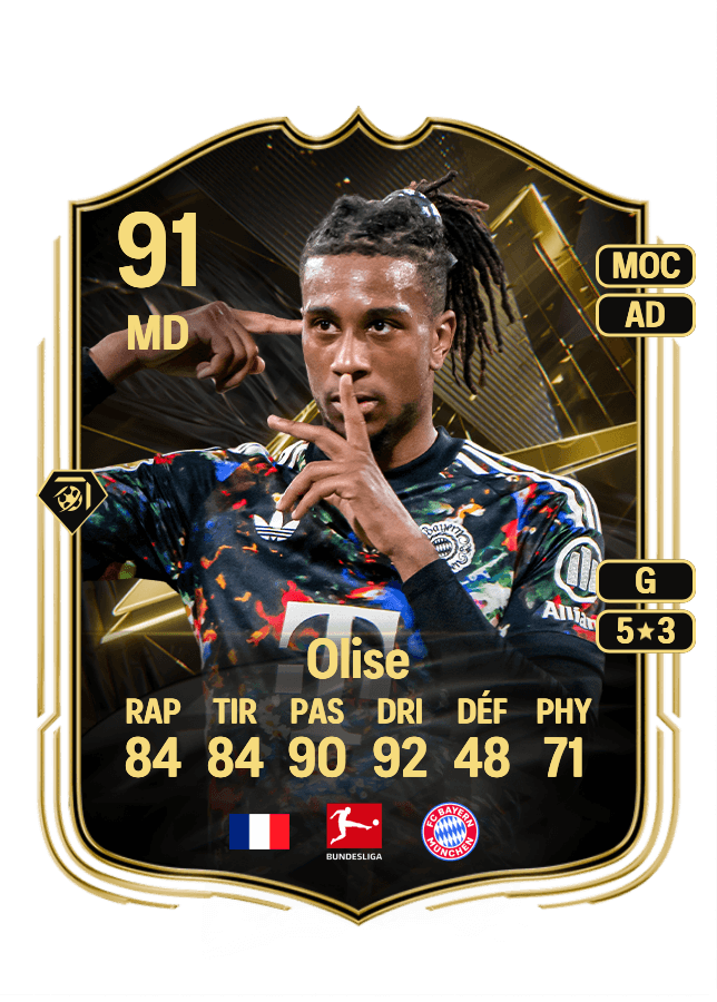 Michael Olise card