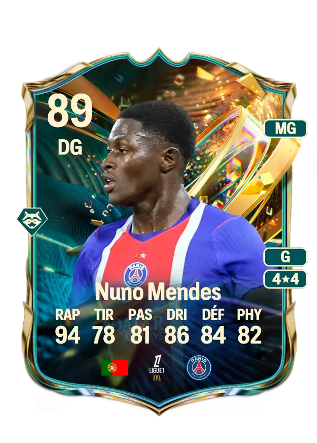 Nuno Mendes card