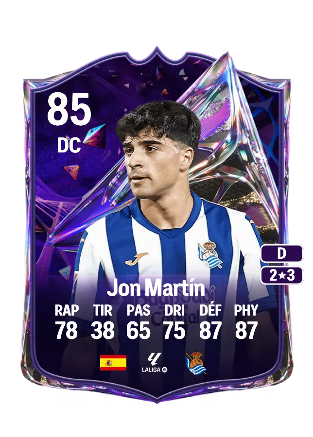 Jon Martín card