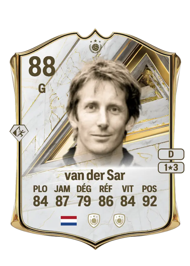 Edwin van der Sar card