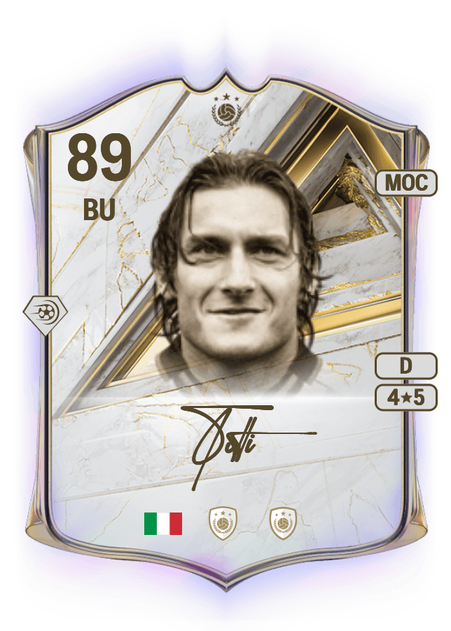 Francesco Totti card