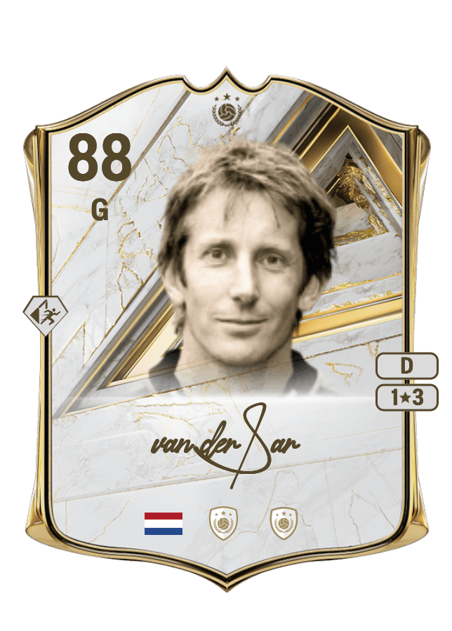 Edwin van der Sar card