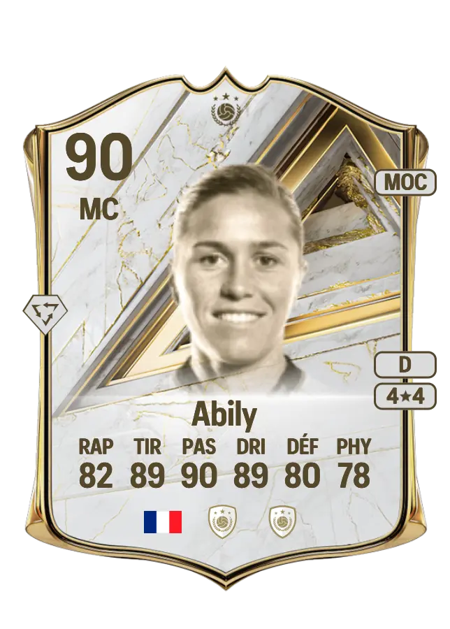 Camille Abily card