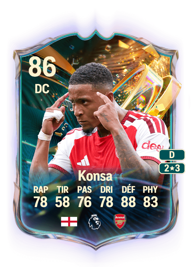 Ezri Konsa card