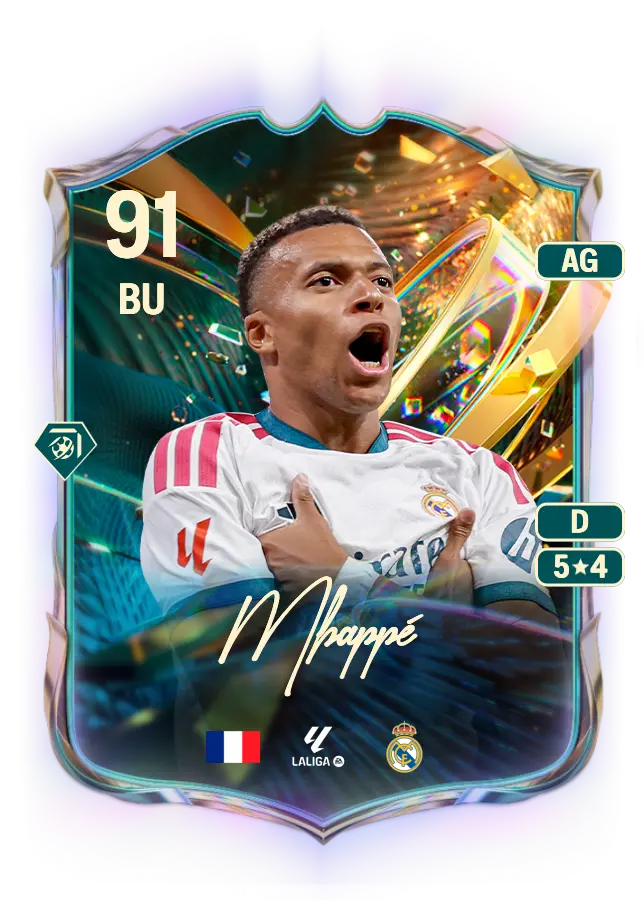 Kylian Mbappé card