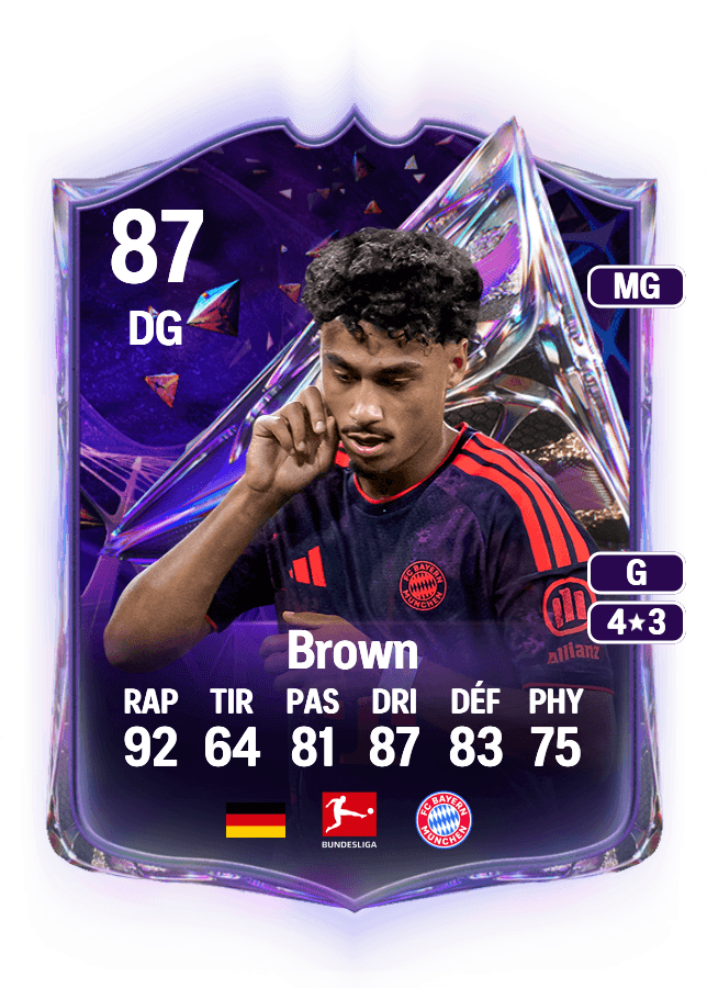 Nathaniel Brown card