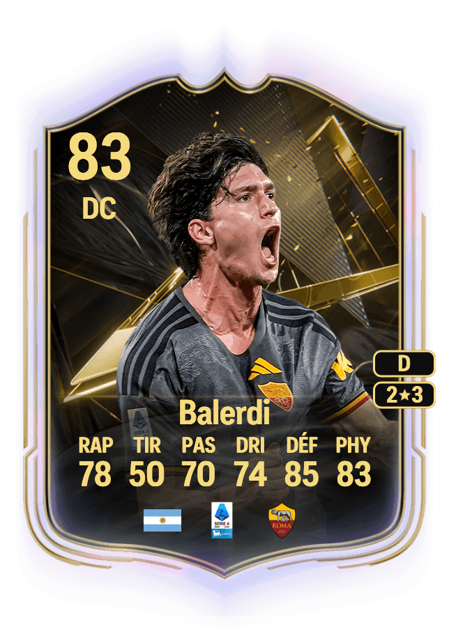 Leonardo Balerdi card