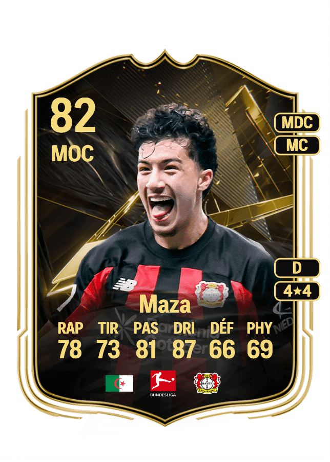 Ibrahim Maza card