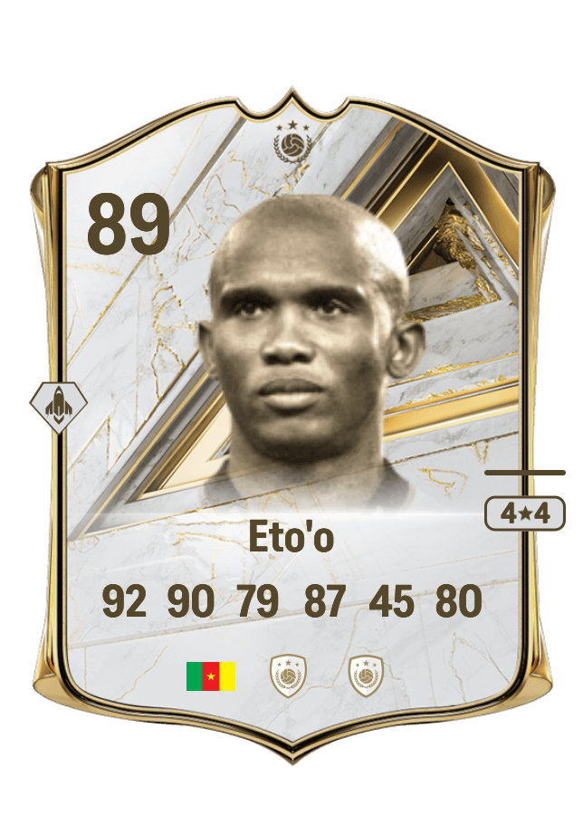 Samuel Eto'o card