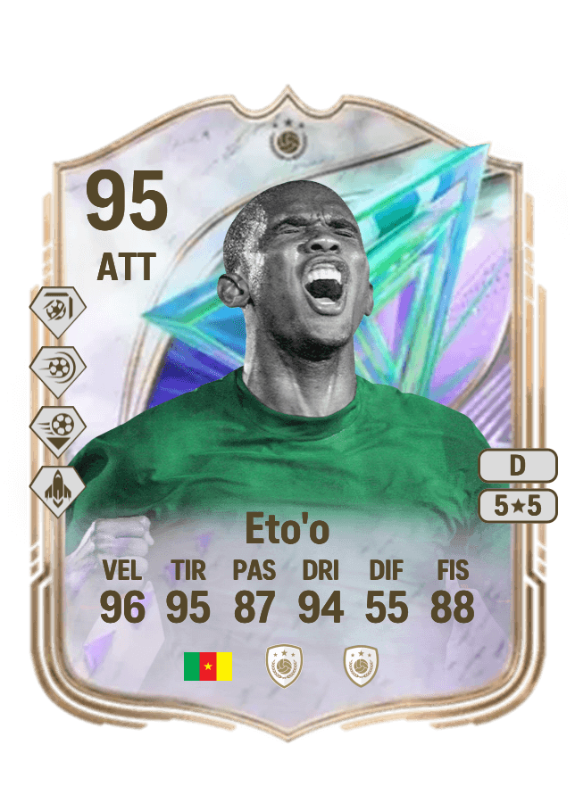 Samuel Eto'o card