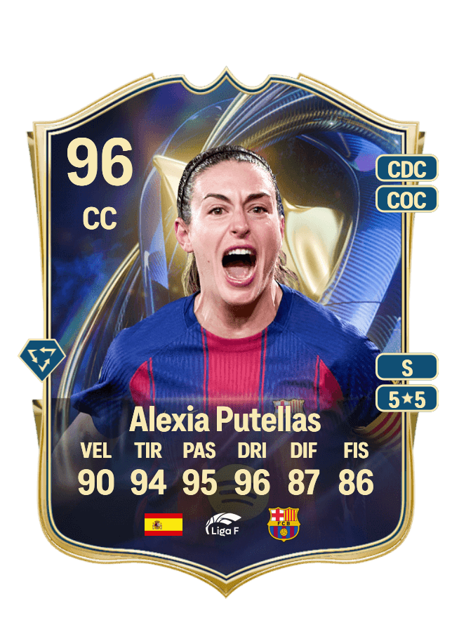 Alexia Putellas card