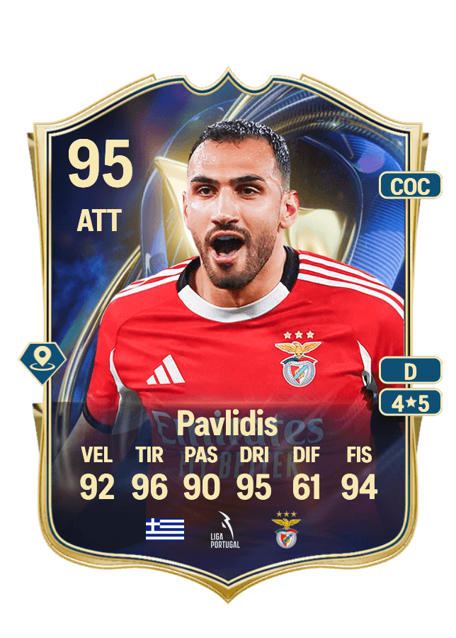 Vangelis Pavlidis card