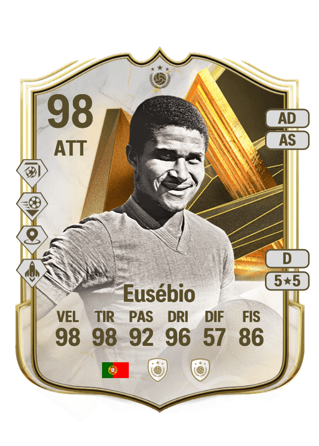 Eusébio card