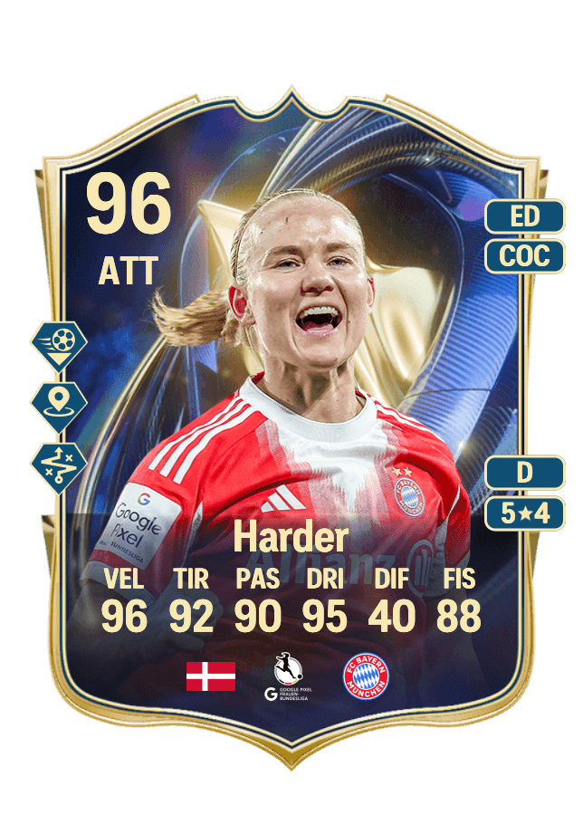 Pernille Harder card