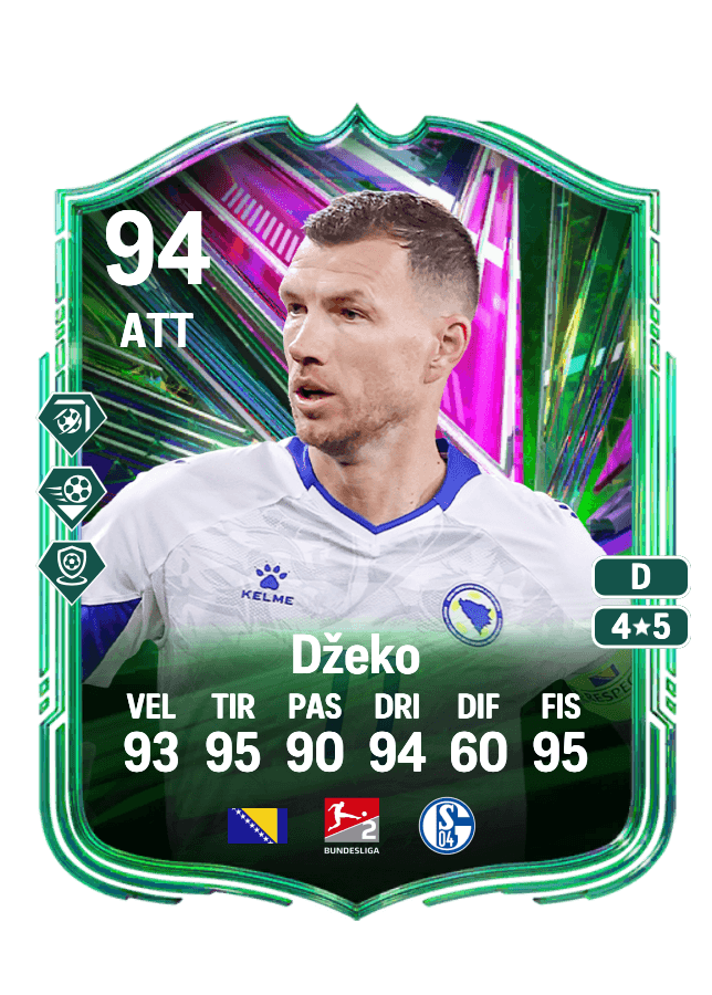 Edin Džeko card
