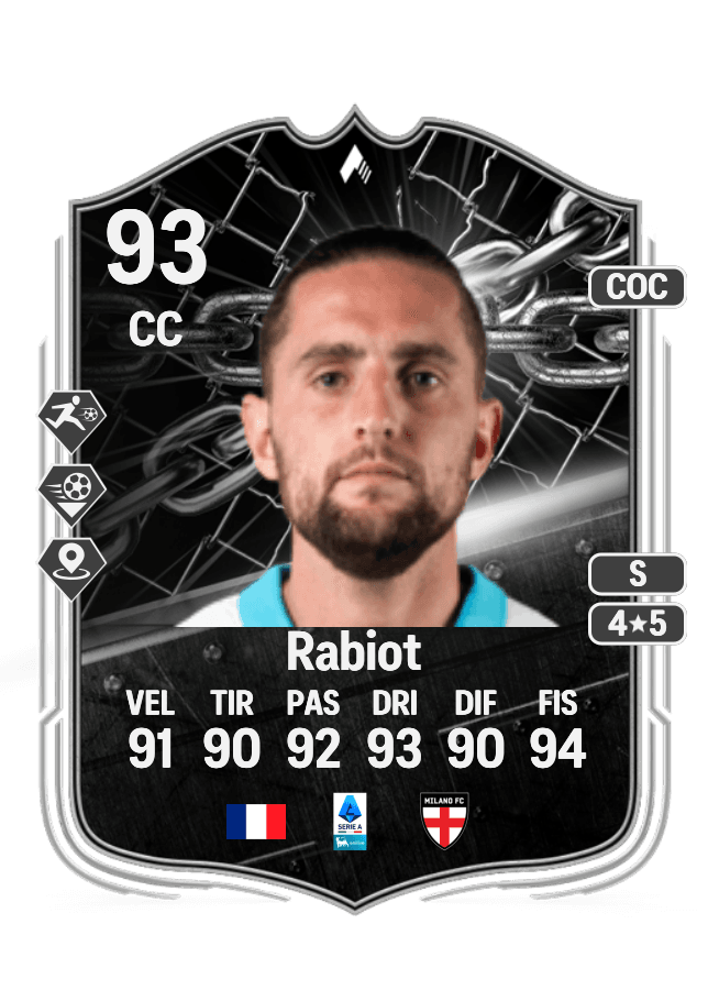 Adrien Rabiot card
