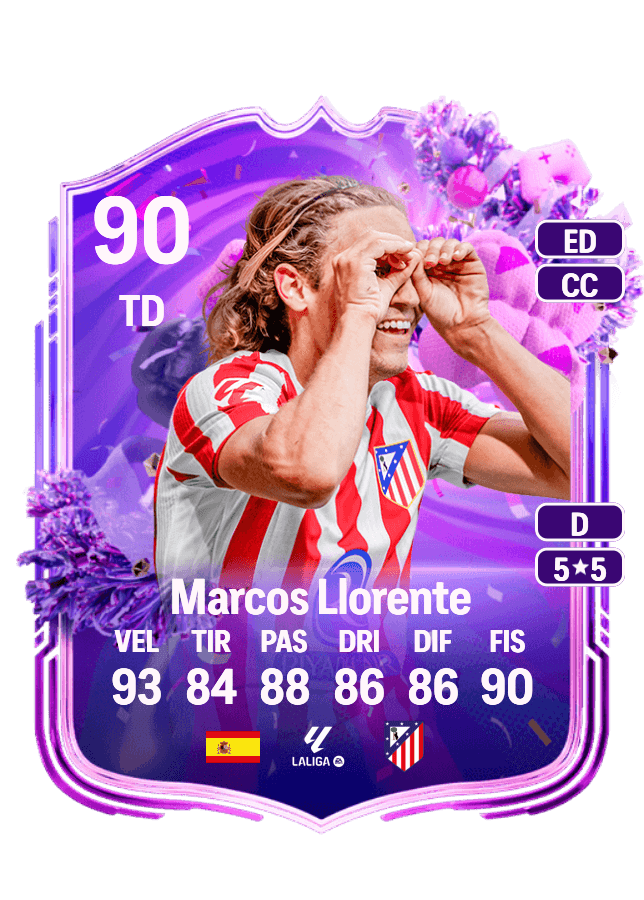 Marcos Llorente card