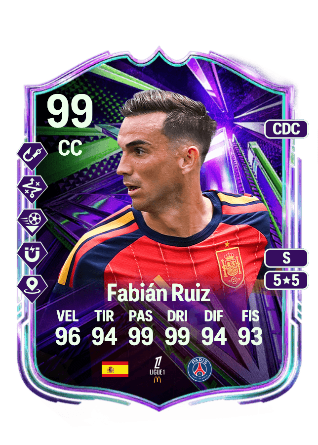 Fabián Ruiz card