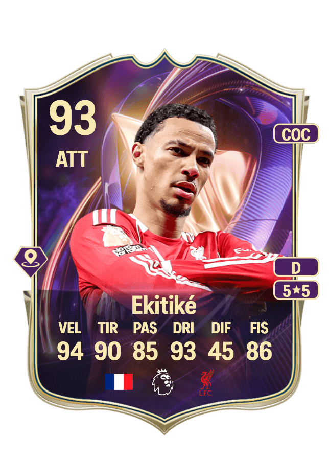 Hugo Ekitiké card