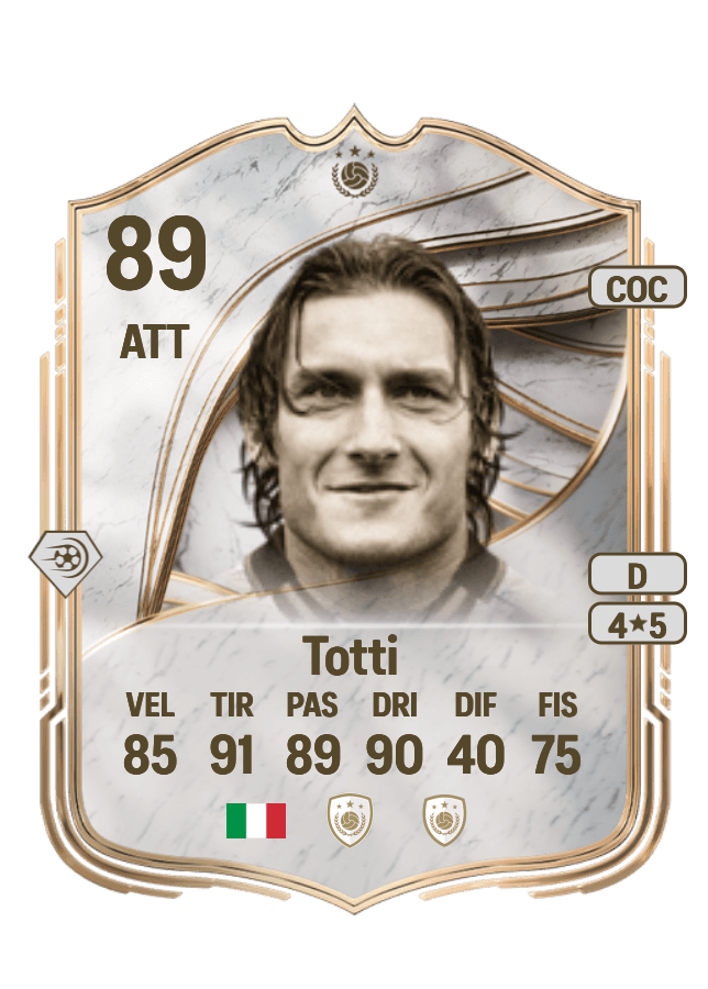 Francesco Totti card