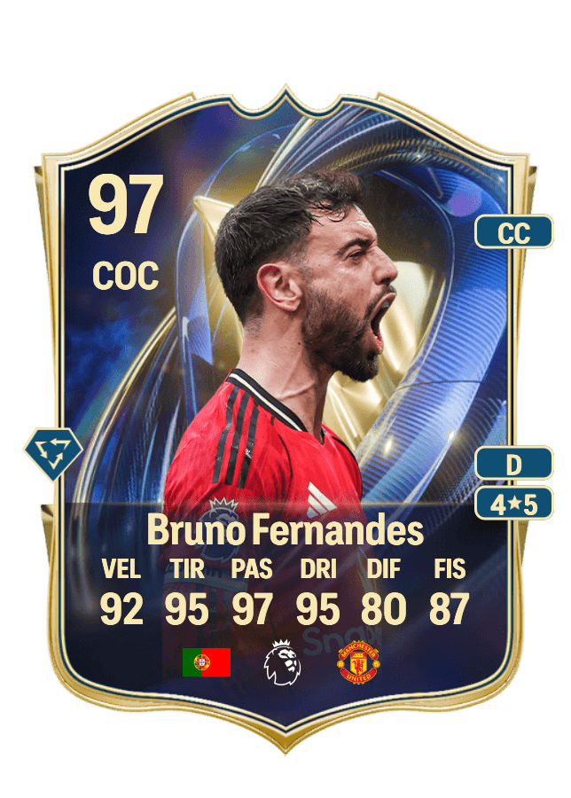 Bruno Fernandes card