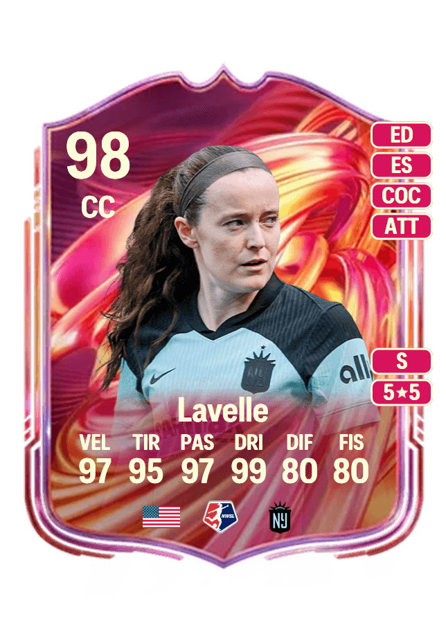Rose Lavelle card