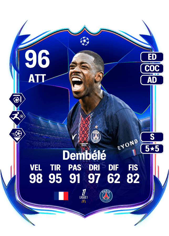 Ousmane Dembélé card
