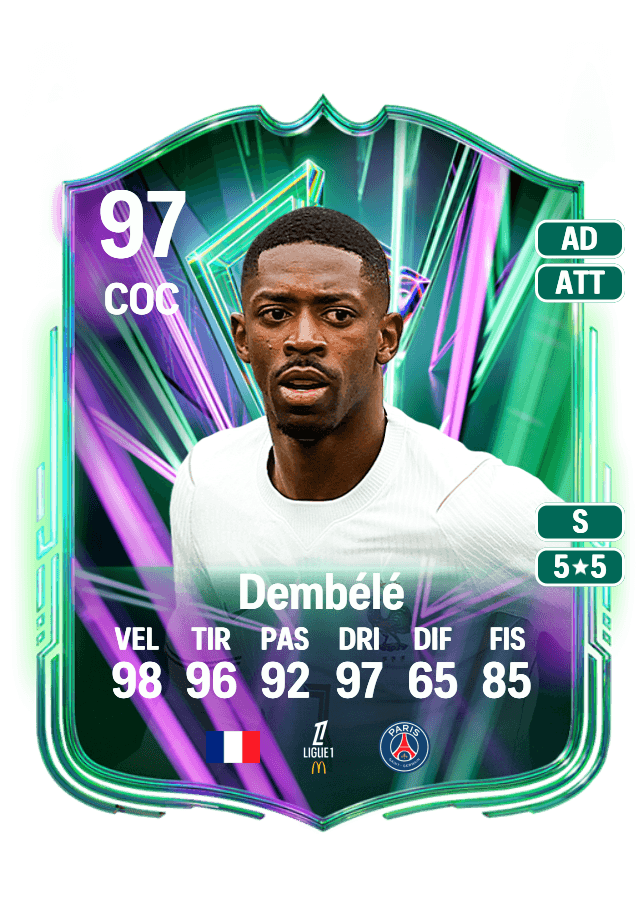 Ousmane Dembélé card