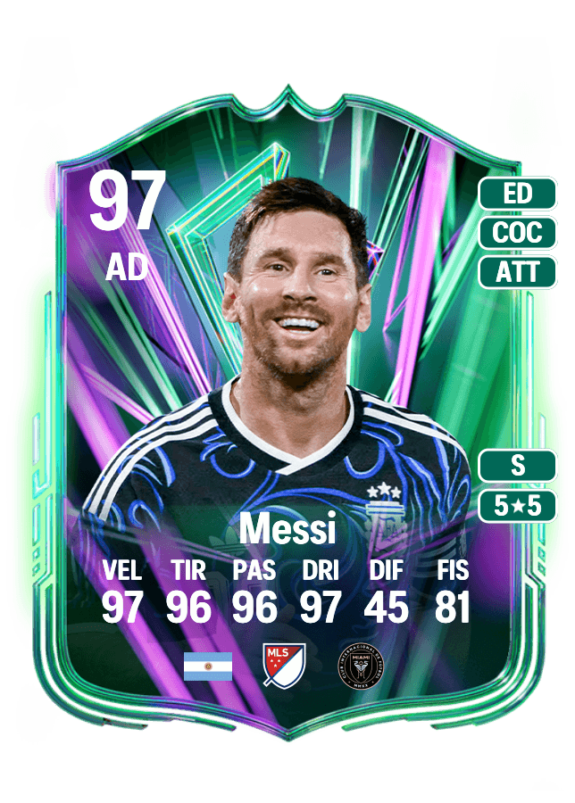 Lionel Messi card