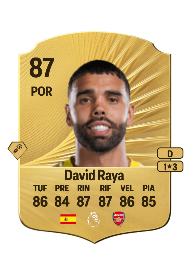 David Raya card