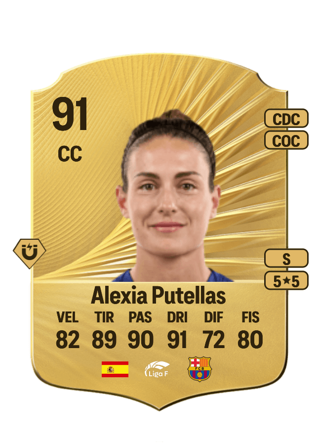 Alexia Putellas card
