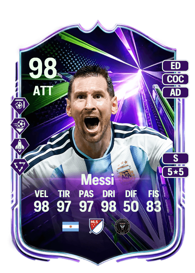 Lionel Messi card