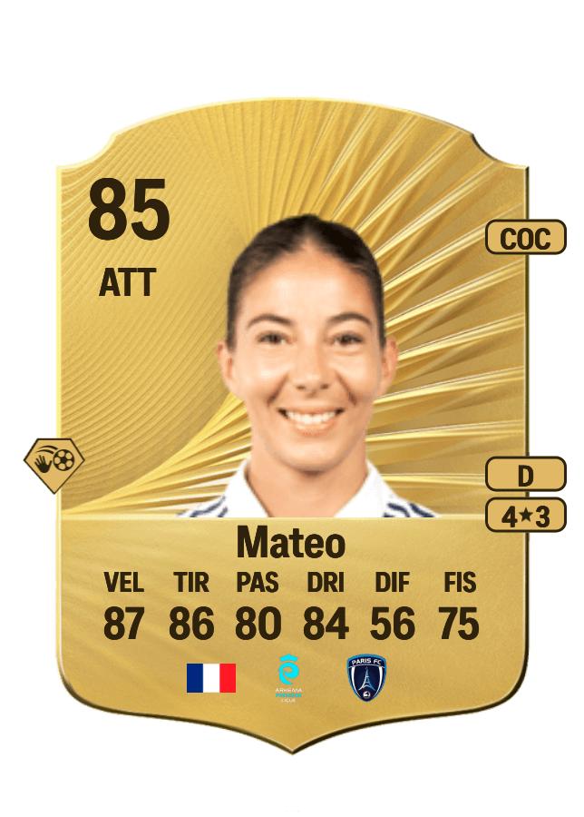 Clara Mateo card