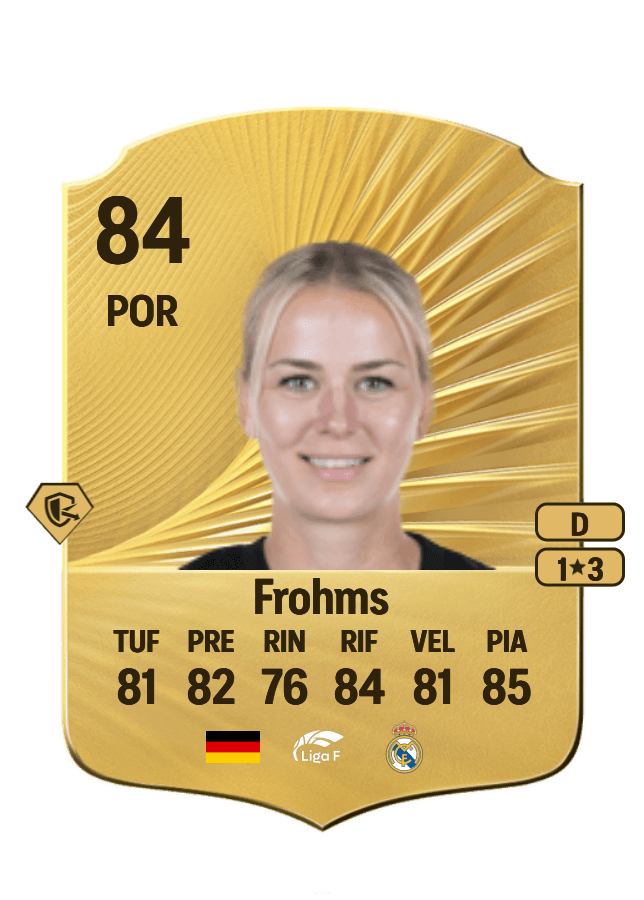 Merle Frohms card