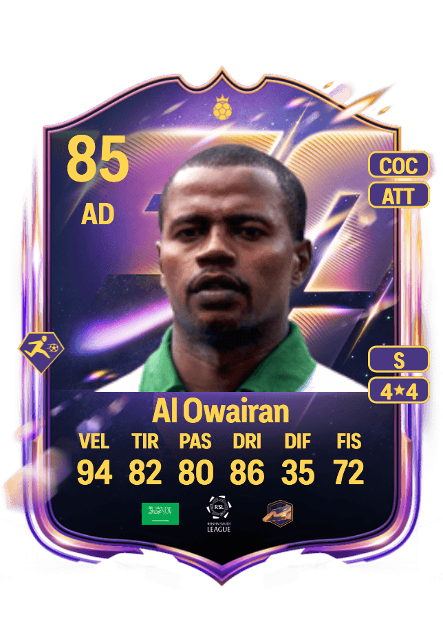 Saeed Al Owairan card
