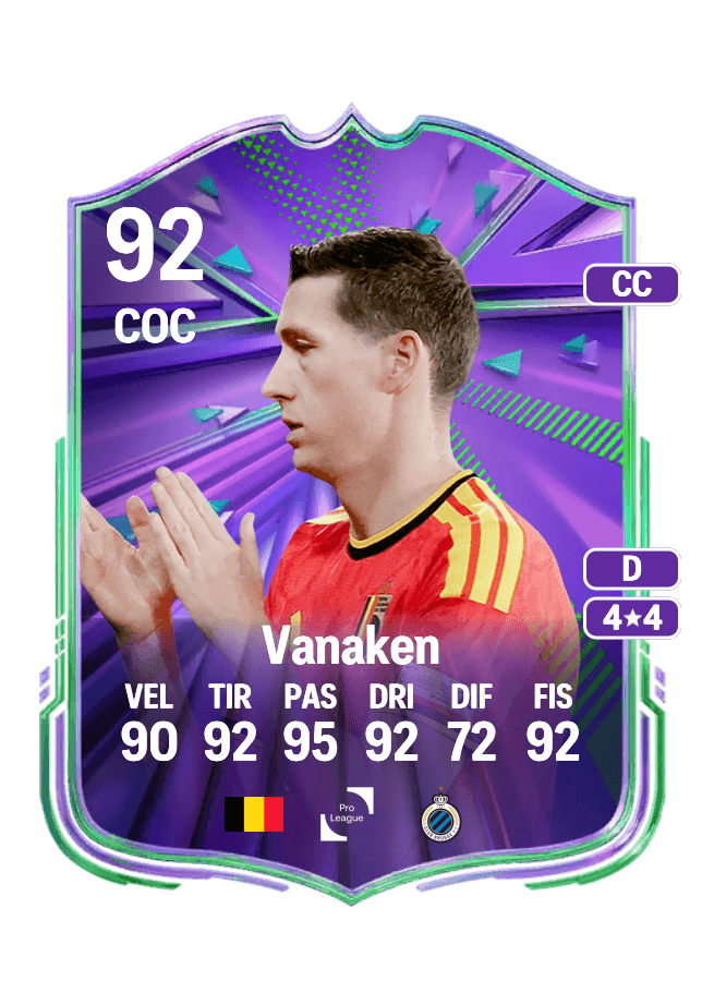 Hans Vanaken card