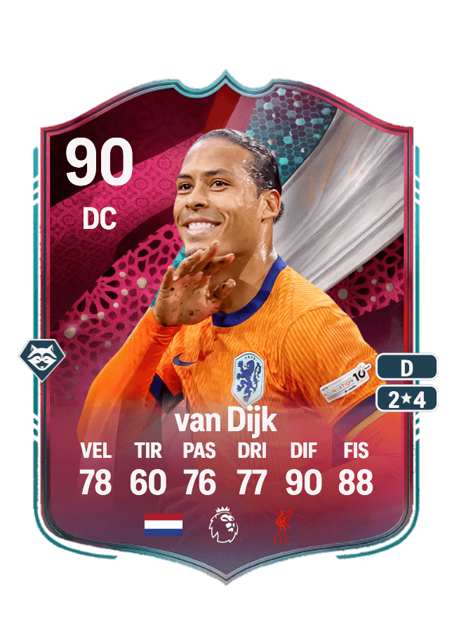 Virgil van Dijk card