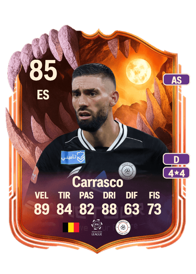 Yannick Carrasco card