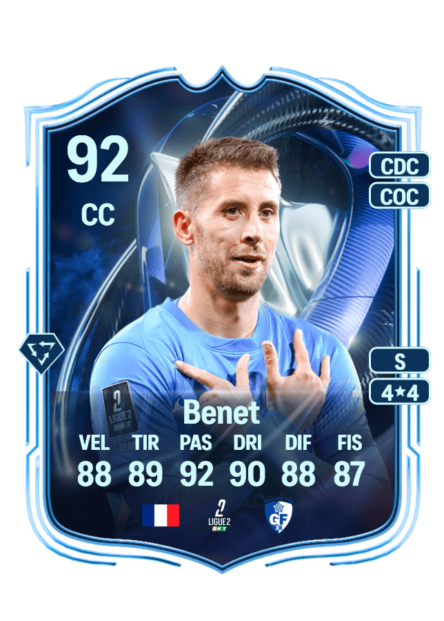 Jessy Benet card