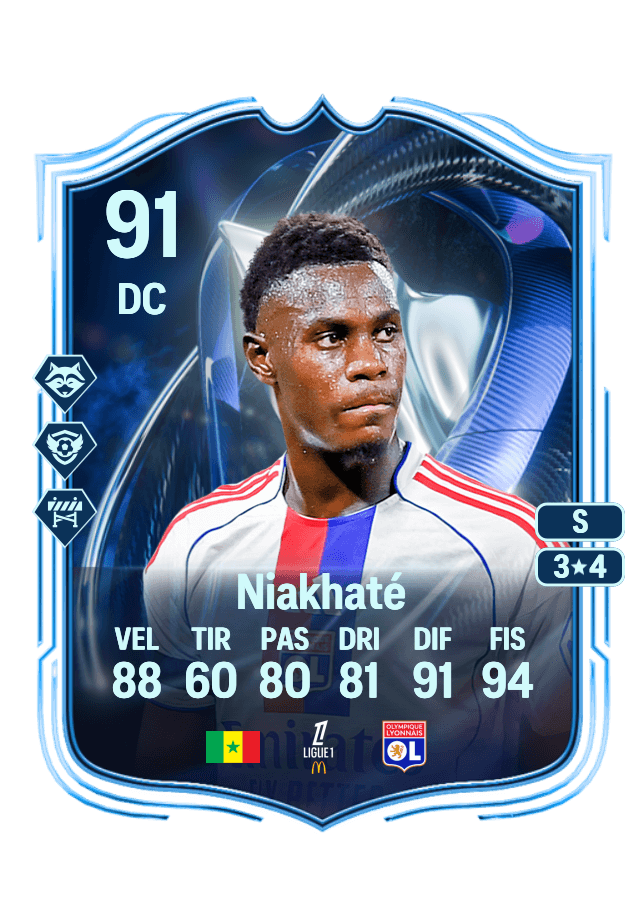 Moussa Niakhaté card