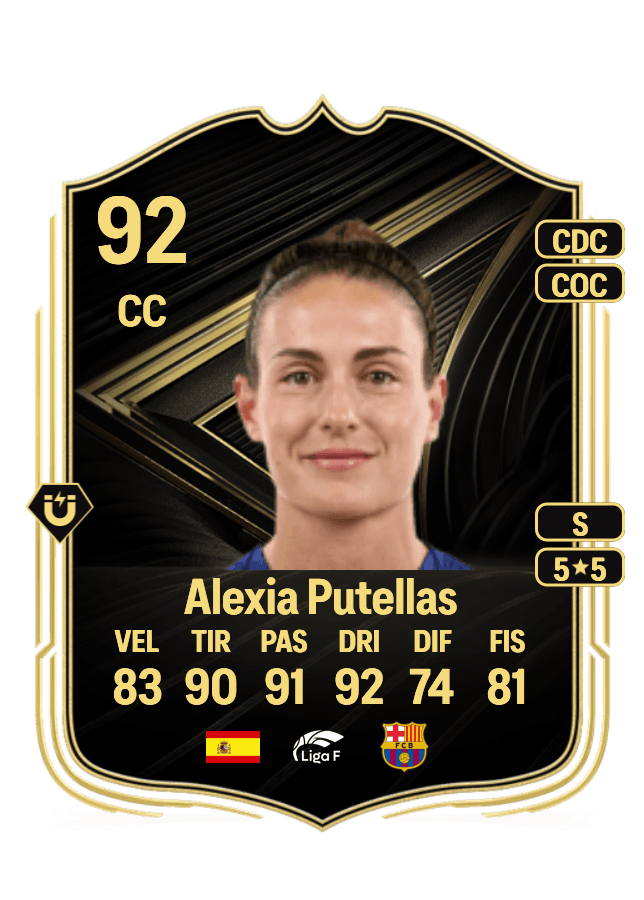 Alexia Putellas card