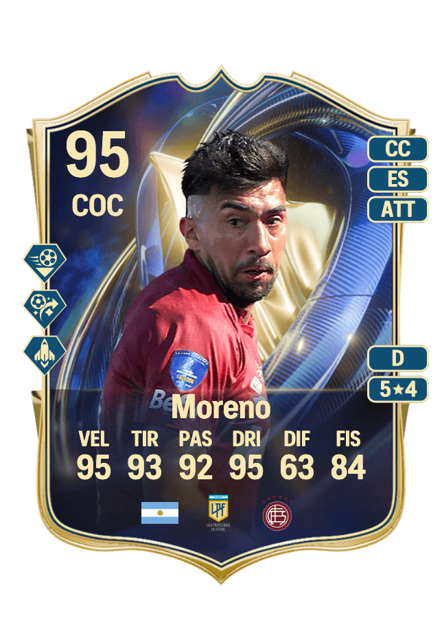 Marcelino Moreno card