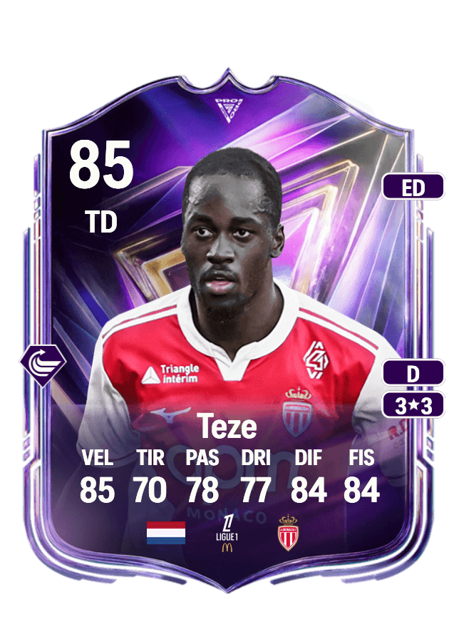 Jordan Teze card