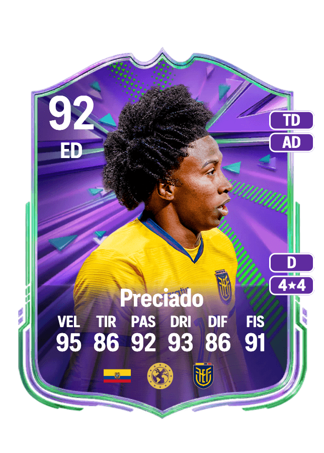 Ángelo Preciado card