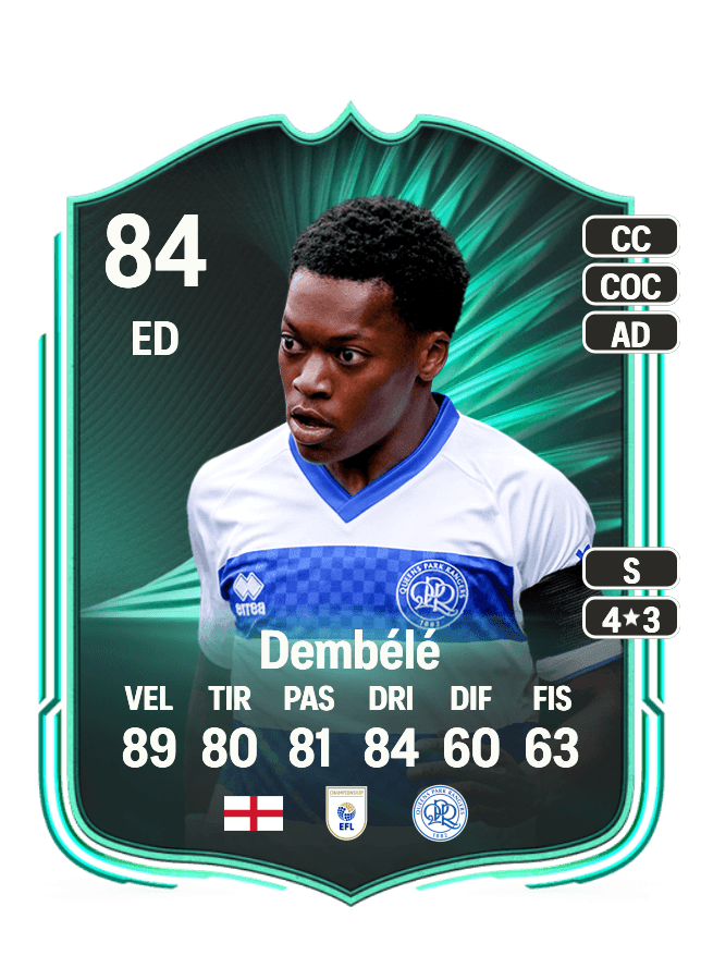 Karamoko Dembélé card